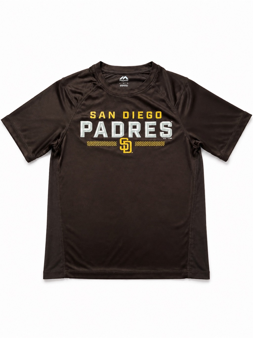 Majestic San Diego Padres Brown Short Sleeve Team Tee